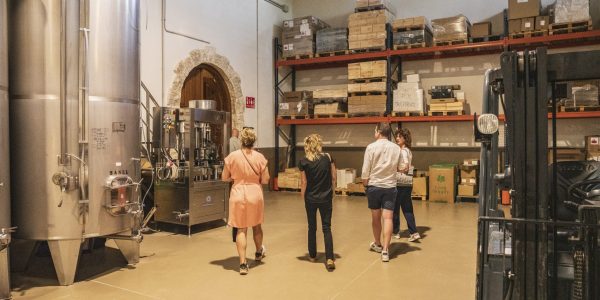 Visita Casajús nave trabajo